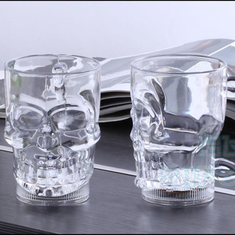 Lisslune | Lively Skull Glass - LED Glass Cup