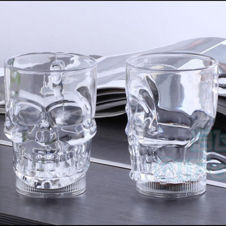 Lisslune | Lively Skull Glass - LED Glass Cup