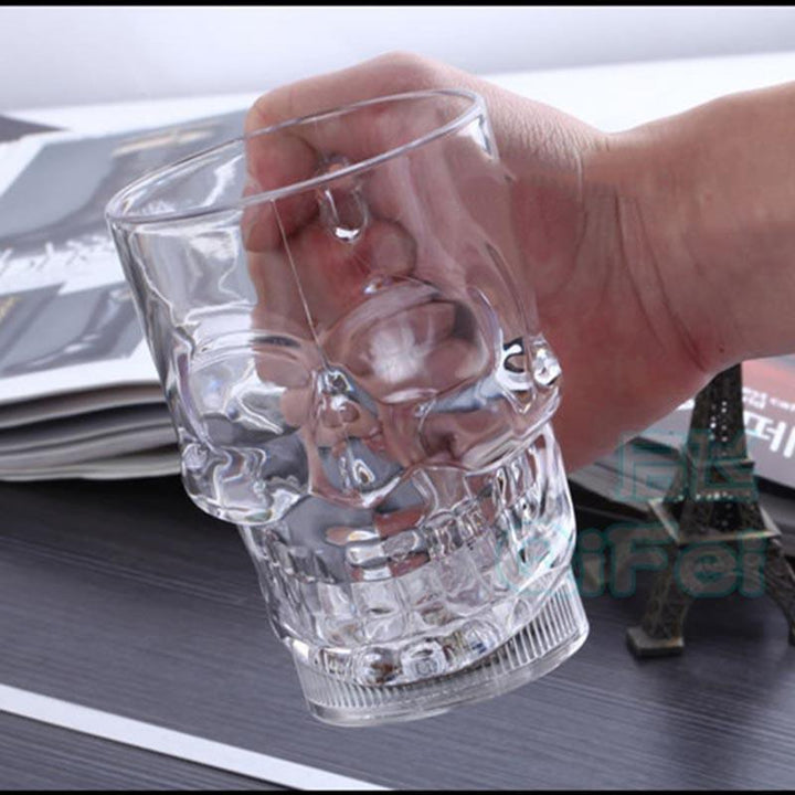 Lisslune | Lively Skull Glass - LED Glass Cup