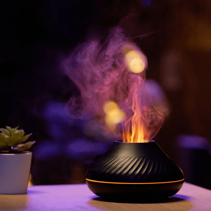 Lisslune | Volcano Flame Effect Air Humidifier and Aroma Diffuser