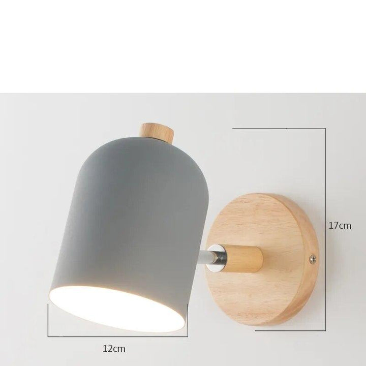 Lisslune | LumoLight – Scandinavian Wall Light Made of Wood