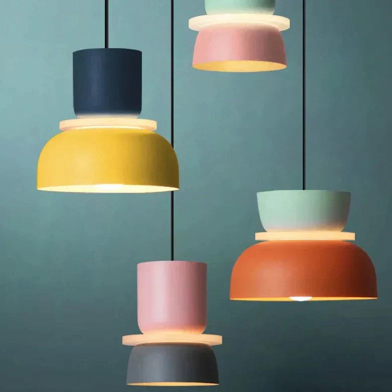 Lisslune | Nordic Macaron Pendant Lamp – Scandinavian Design