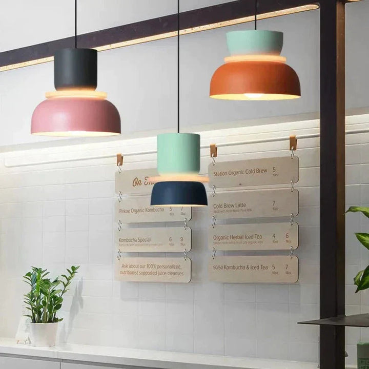 Lisslune | Nordic Macaron Pendant Lamp – Scandinavian Design
