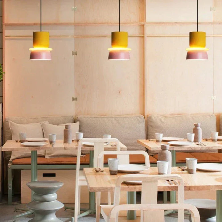 Lisslune | LuminaGlow - Modern Pendant Light in Scandinavian Macaron Style