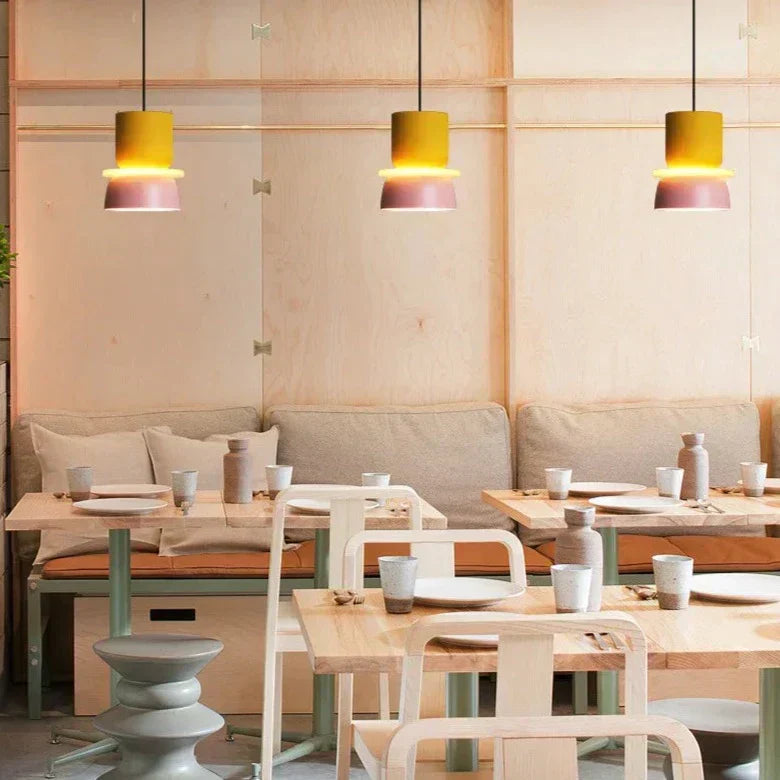 Lisslune | Nordic Macaron Pendant Lamp – Scandinavian Design