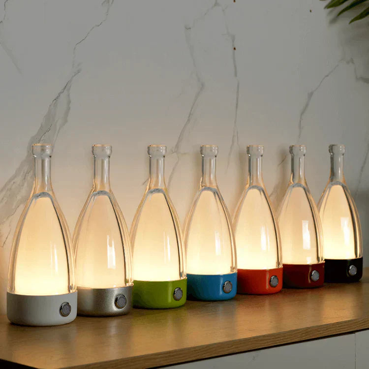Lisslune | CorkGlow - Wine Bottle Table Lamp