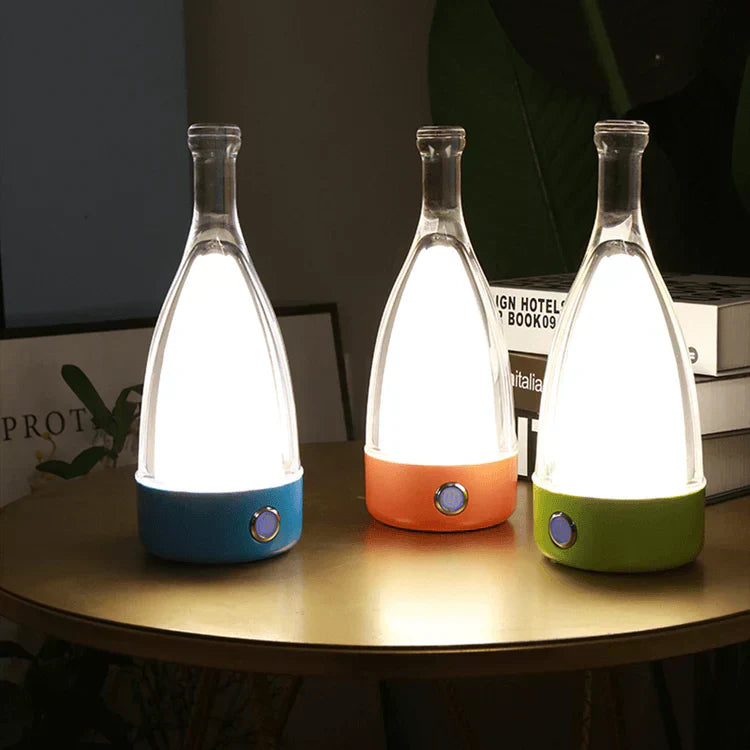 Lisslune | CorkGlow - Wine Bottle Table Lamp