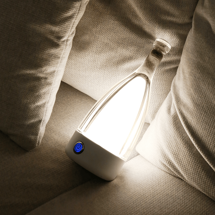 Lisslune | CorkGlow - Wine Bottle Table Lamp