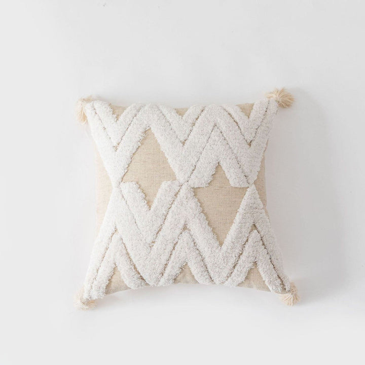 Rynx Bohemian Geometry Tufted Pillow