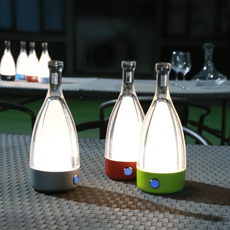 Lisslune | CorkGlow - Wine Bottle Table Lamp