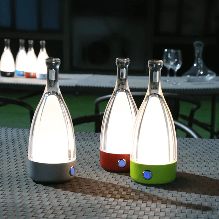 Lisslune | CorkGlow - Wine Bottle Table Lamp