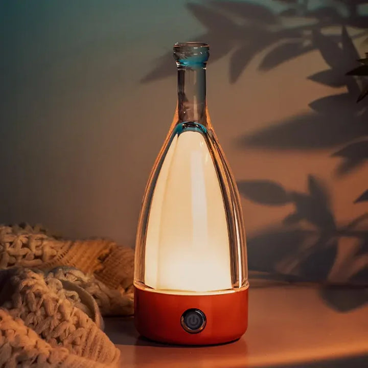 Lisslune | CorkGlow - Wine Bottle Table Lamp