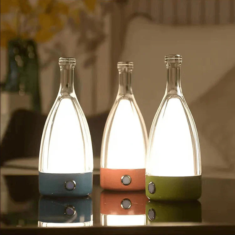 Lisslune | CorkGlow - Wine Bottle Table Lamp