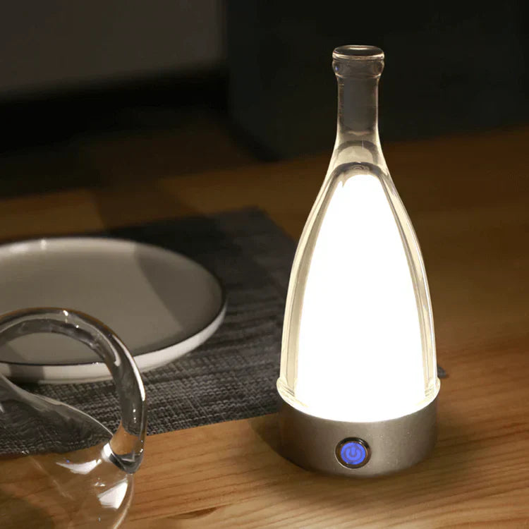 Lisslune | CorkGlow - Wine Bottle Table Lamp