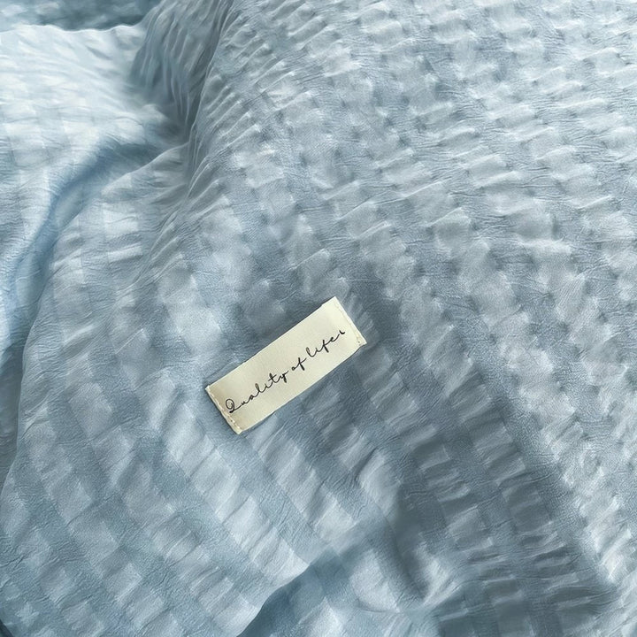 Rynx | Waffle Stripe Bedding Set