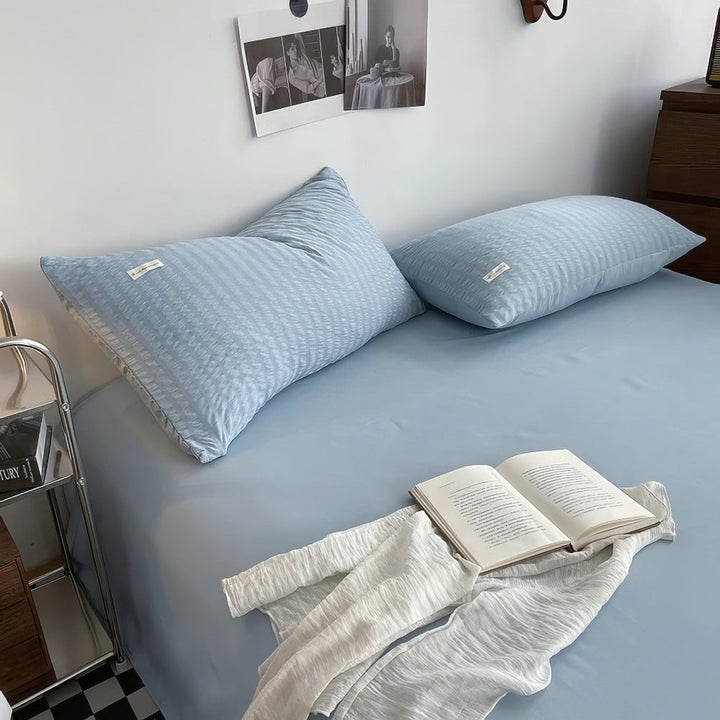 Rynx | Waffle Stripe Bedding Set