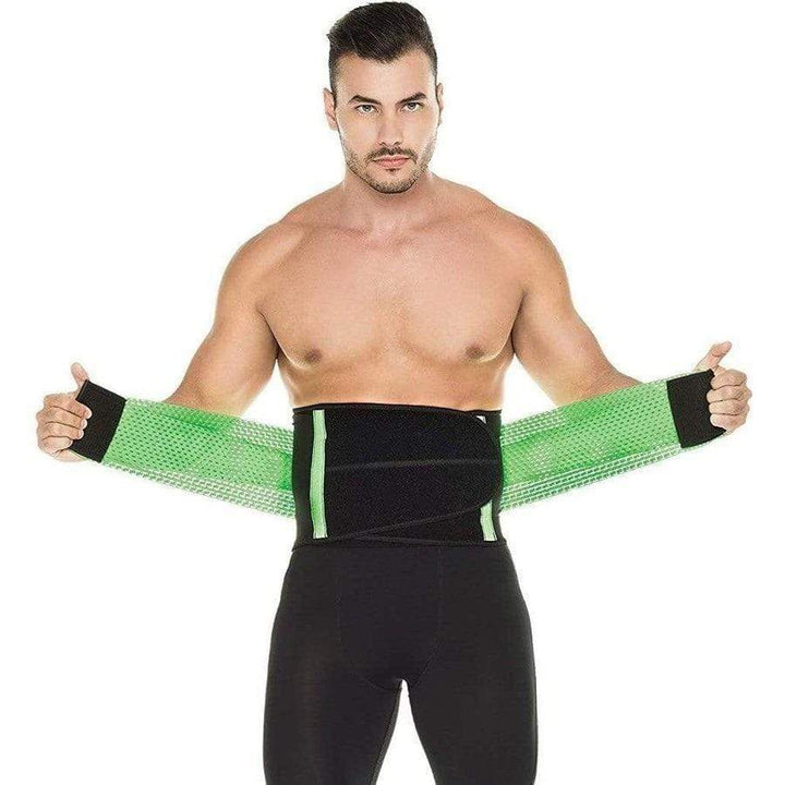 Lisslune | Waist Trainer for Men - Burn Belly Fat Slim Sweat Belt