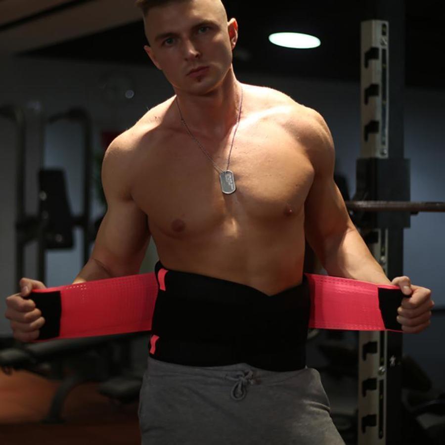 Lisslune | Waist Trainer for Men - Burn Belly Fat Slim Sweat Belt