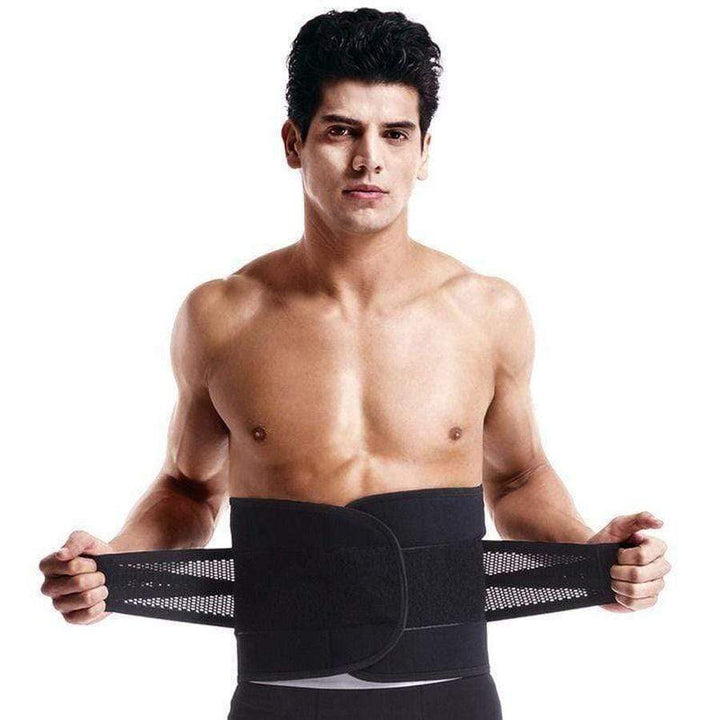 Lisslune | Waist Trainer for Men - Burn Belly Fat Slim Sweat Belt