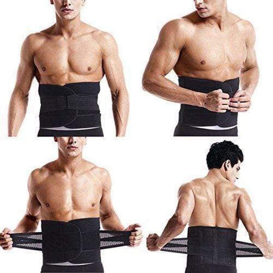 Lisslune | Waist Trainer for Men - Burn Belly Fat Slim Sweat Belt