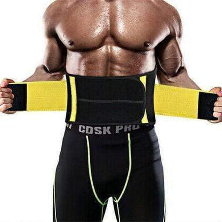 Lisslune | Waist Trainer for Men - Burn Belly Fat Slim Sweat Belt