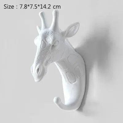 Lisslune | Playful animal metal resin wall hooks in elegant designs
