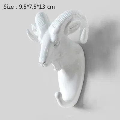 Lisslune | Playful animal metal resin wall hooks in elegant designs