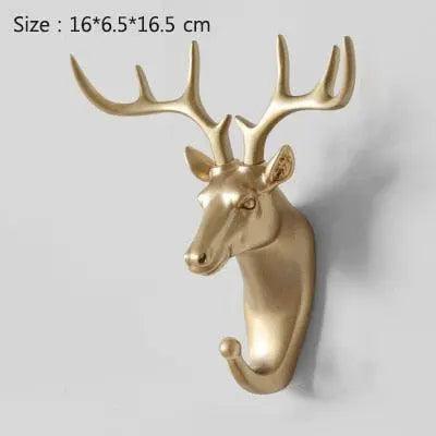 Lisslune | Playful animal metal resin wall hooks in elegant designs