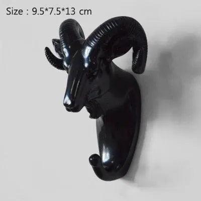 Lisslune | Playful animal metal resin wall hooks in elegant designs
