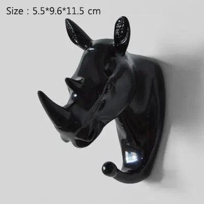 Lisslune | Playful animal metal resin wall hooks in elegant designs