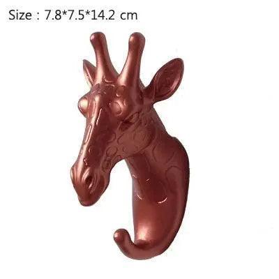 Lisslune | Playful animal metal resin wall hooks in elegant designs