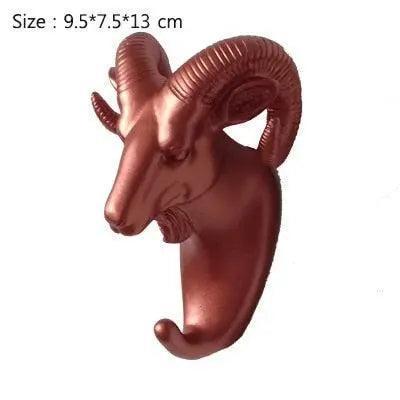 Lisslune | Playful animal metal resin wall hooks in elegant designs