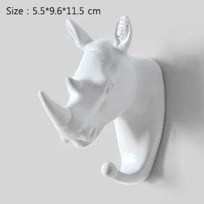Lisslune | Playful animal metal resin wall hooks in elegant designs