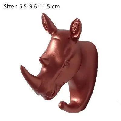 Lisslune | Playful animal metal resin wall hooks in elegant designs