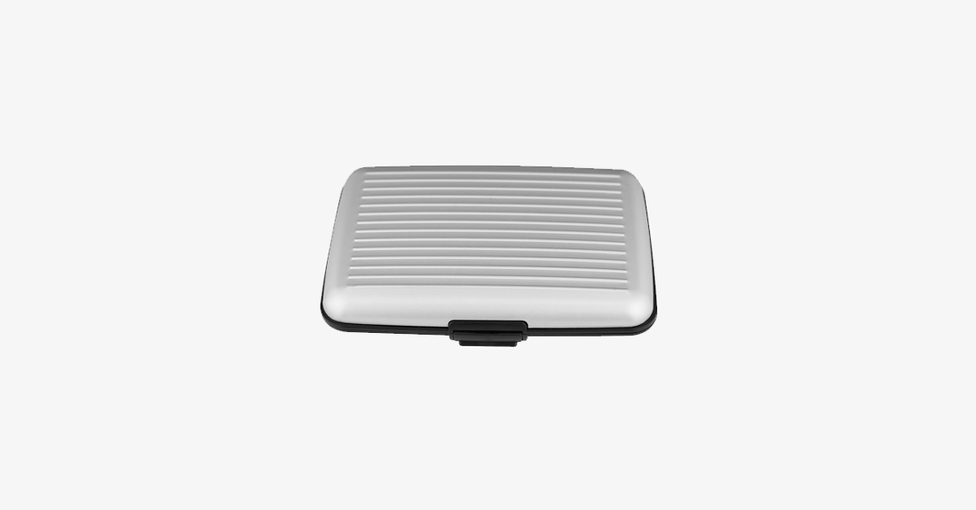 Lisslune | Foldable Unisex RFID-blocking Wallet - Made of Aluminum - Snap Closure - Expandable Compartments - Secure Your Credit Cards