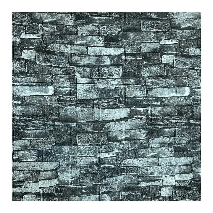 Lisslune | WALLFORM – 3D Foam Brick Pattern Wallpaper