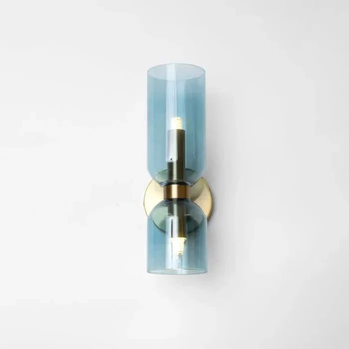 Lisslune | Modern Double Glass Wall Light Fixture