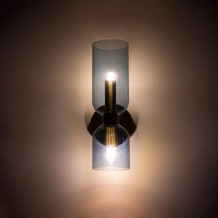 Lisslune | Dual Glass Warm LED Wall Light