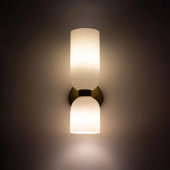 Lisslune | Dual Glass Warm LED Wall Light