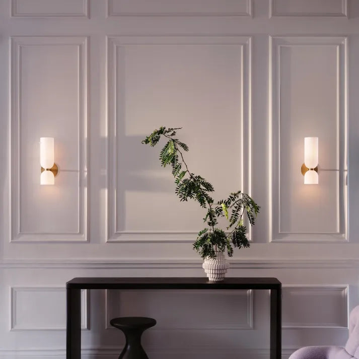 Lisslune | Dual Glass Warm LED Wall Light