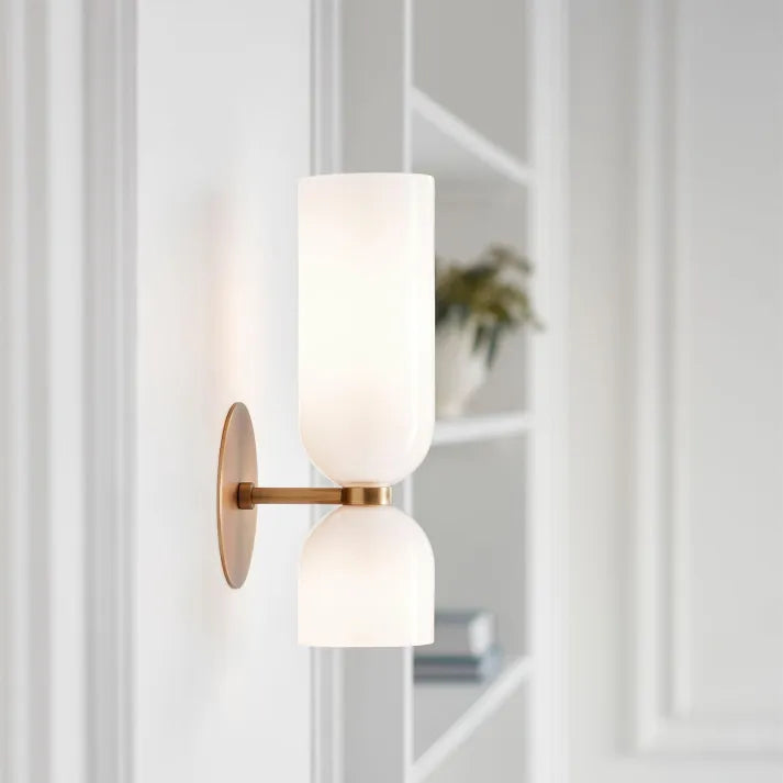 Lisslune | Dual Glass Warm LED Wall Light