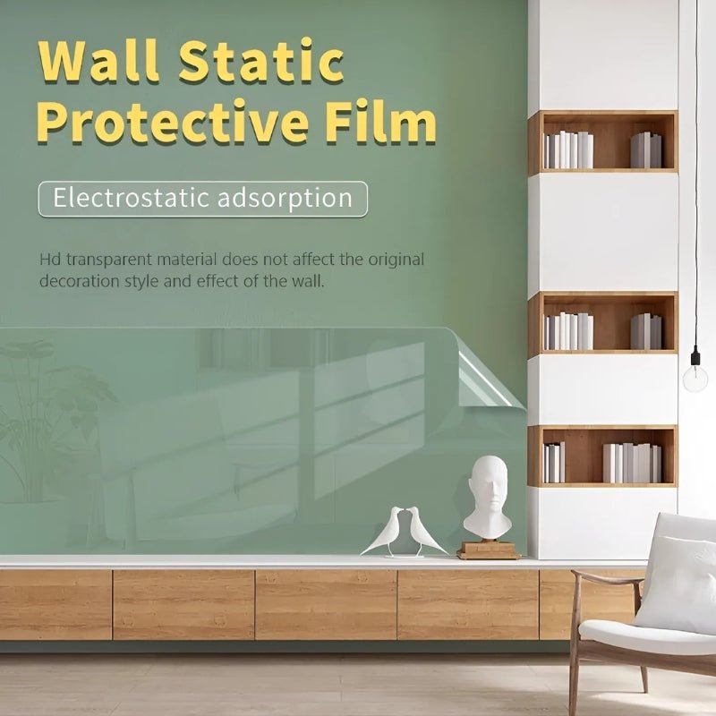 Lisslune | WALLSHIELD FILM – Transparent Wall Protection Film with Electrostatic Adhesion