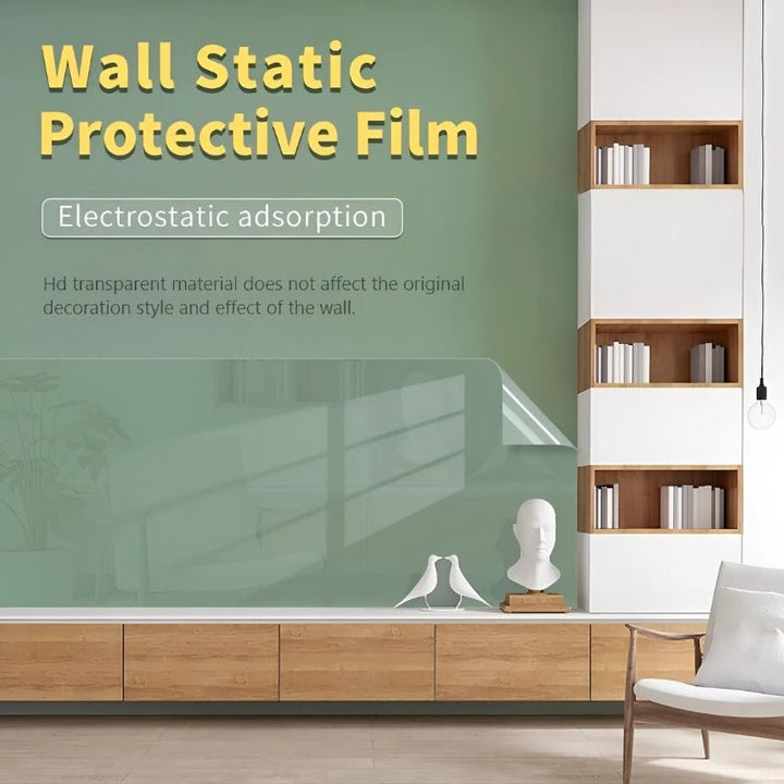 Lisslune | WALLSHIELD FILM – Transparent Wall Protection Film with Electrostatic Adhesion