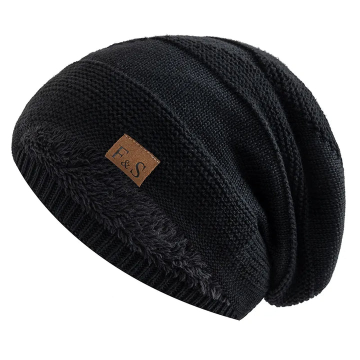 Lisslune | Luna Warm Winter Beanie – Soft Knit with Fleece Lining