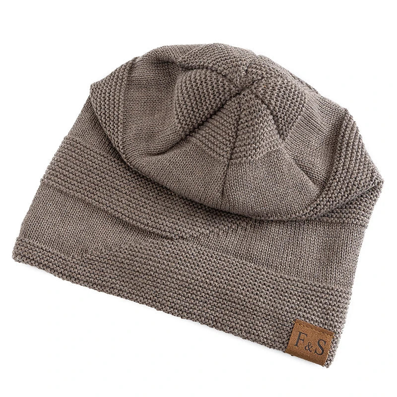 Lisslune | Luna Warm Winter Beanie – Soft Knit with Fleece Lining