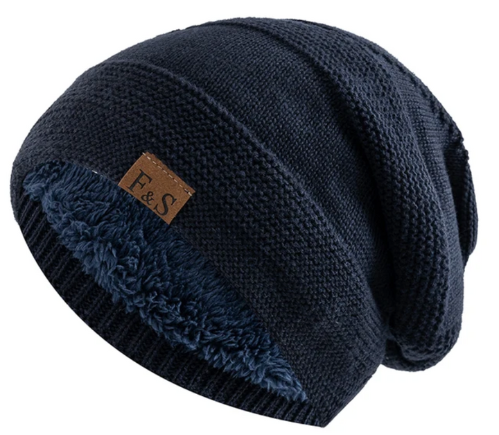 Lisslune | Luna Warm Winter Beanie – Soft Knit with Fleece Lining