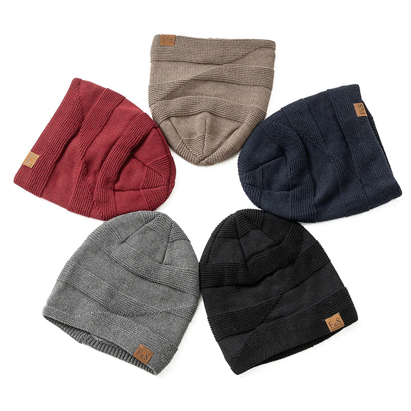 Lisslune | Luna Warm Winter Beanie – Soft Knit with Fleece Lining