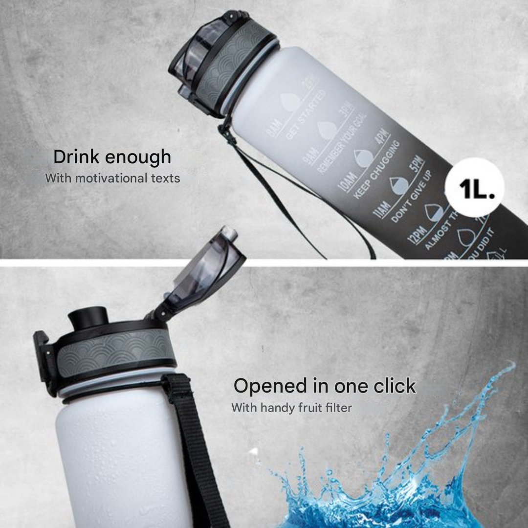 Lisslune | Water bottle with Timeline - HydraHero
