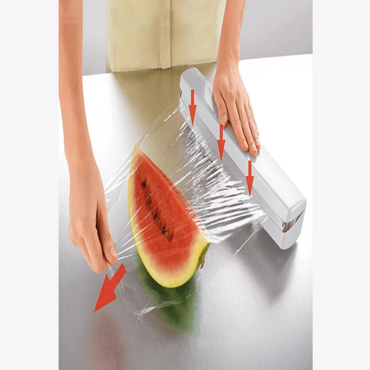 Lisslune | Food packaging dispenser – Plastic, foil, baking paper, cling film cutter