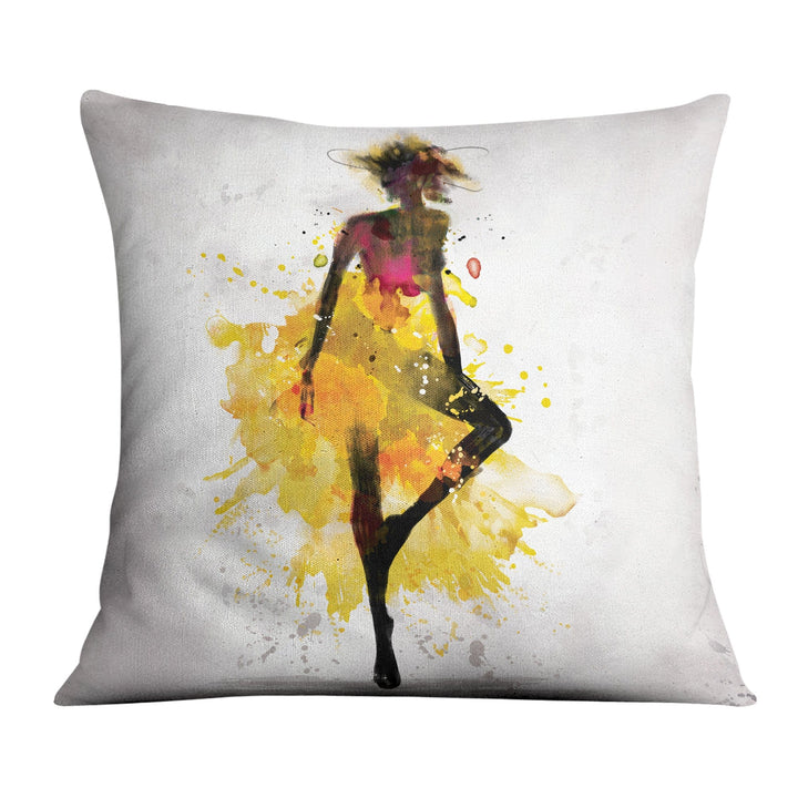 Lisslune | Watercolor Ballerina C Cushion